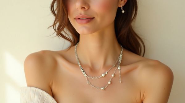 Exprimez votre élégance avec un collier en argent pour femme